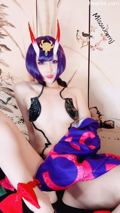 Misswarmj - Shuten Douji nude cosplay leaked 425859