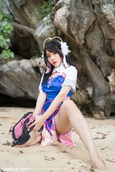 [兜豆靓] 不知火舞 DVA nude cosplay leaked 581391