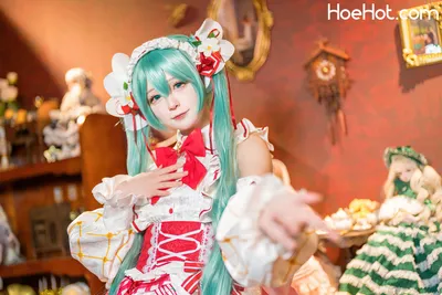 [茶教授] 初音未来十五周年 nude cosplay leaked 78507