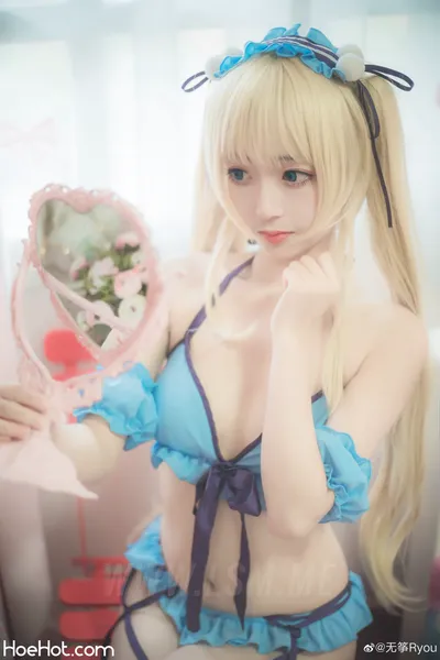 [无筝Ryou] 衣英梨梨双马尾睡cos、黑贞jkcos正片和jk私影 nude cosplay leaked 485325