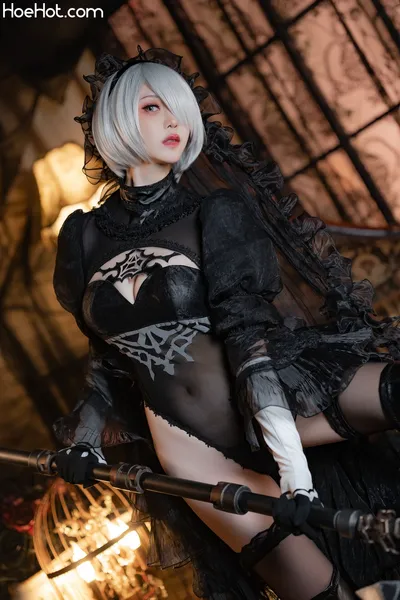 [玄子 genko] 2B Nier Automata nude cosplay leaked 32293