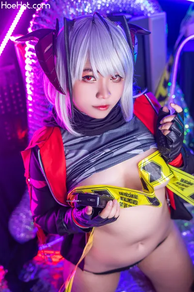 Yurihime - W (Arknights) nude cosplay leaked 627575