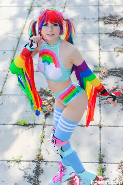 Meggii - Rainbow Dash nude cosplay leaked 151393