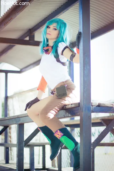 Amy Thunderbolt - Bulma nude cosplay leaked 529938