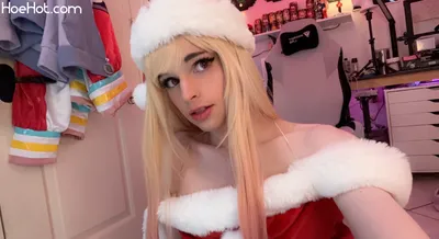 Peachybunnn - Santa Marin nude cosplay leaked 360712