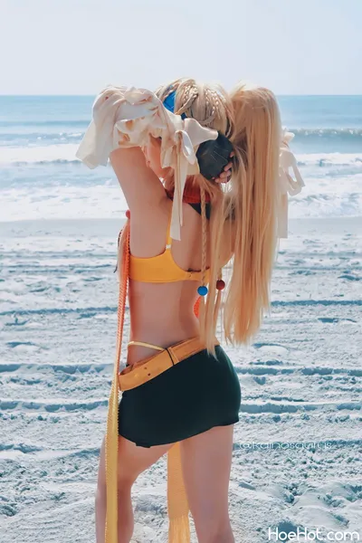 Kainosaurus - Rikku nude cosplay leaked 584663