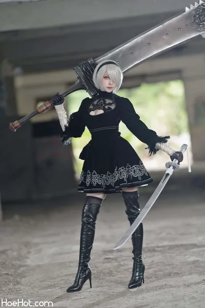 [玄子 genko] 2B Nier Automata nude cosplay leaked 32303