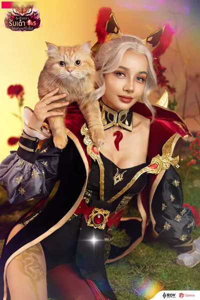 Arena of Valor Cosplay Liliana เสือสมิง nude cosplay leaked 7935