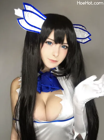 Nikachi  - Hestia nude cosplay leaked 605959