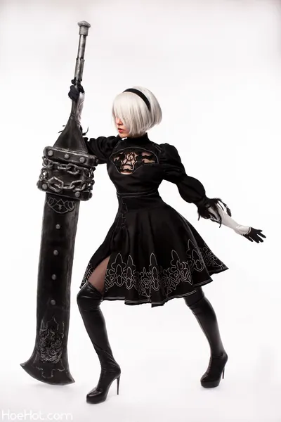 Olyashaa - 2B nude cosplay leaked 314772