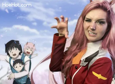 Busy B - Zero Two nude cosplay leaked 293285