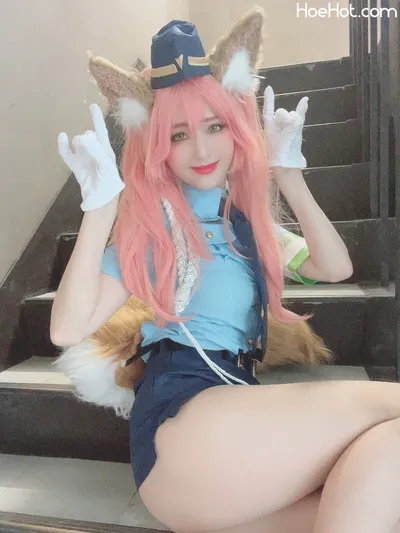 Konomi - Officer Tamamo nude cosplay leaked 292894