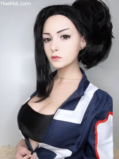 Nikachi  - Momo Yaoyorozu nude cosplay leaked 605921