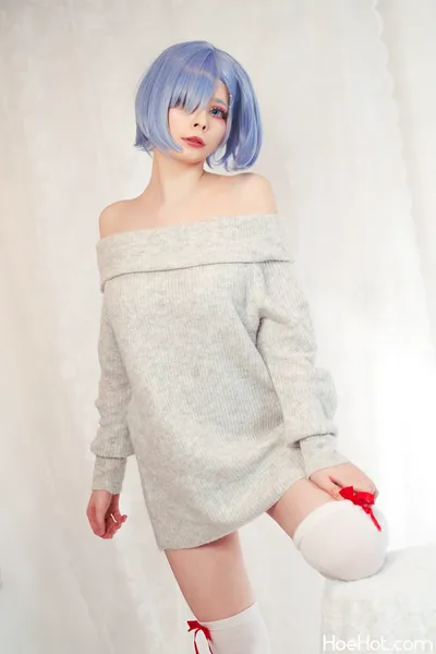 Akariia - Rem XMAS nude cosplay leaked 297885