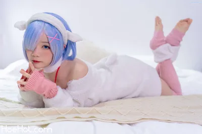 [王胖胖u] VOL.09 Rem 羔羊 Re:Zero Rem Lamb [18P-458MB] nude cosplay leaked 456282