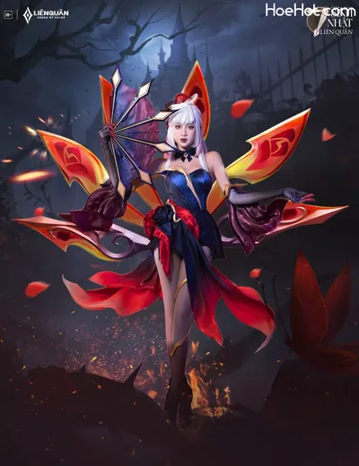 Arena of Valor Cosplay Yue Garden of Awe nude cosplay leaked 101443