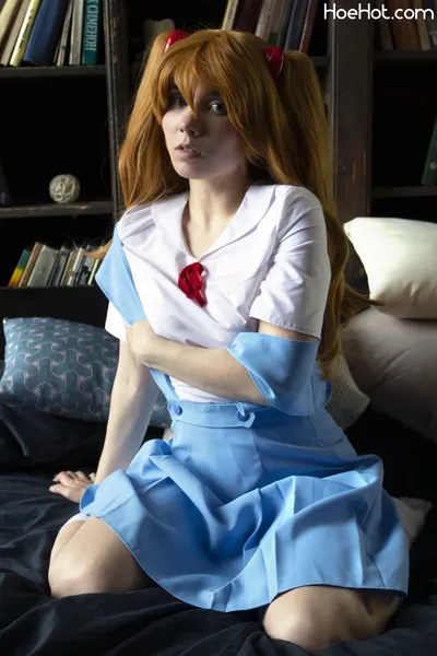 K0lenochka - Asuka school uniform nude cosplay leaked 109099