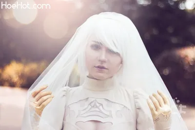 Denialism - 2B bride nude cosplay leaked 533462