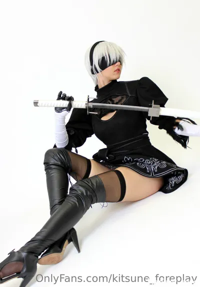 kitsune_foreplay 2b nude cosplay leaked 148293