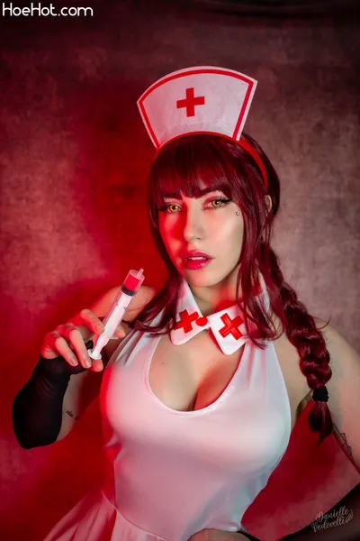 Danielle Vedovelli - Makima nurse nude cosplay leaked 57289