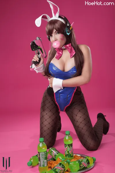 Mariedoll - D.Va Bunnny nude cosplay leaked 315344