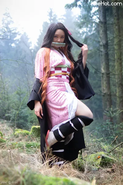 virtual geish-nezuko nude cosplay leaked 68133