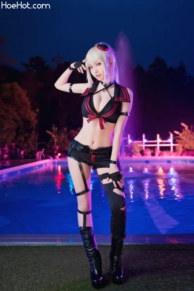 Ely - Jeanne d&#039;Arc alter Summer nude cosplay leaked 583825