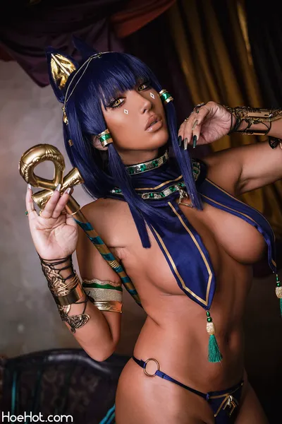 Nonsummerjack-Heavenly God Bastet nude cosplay leaked 80353