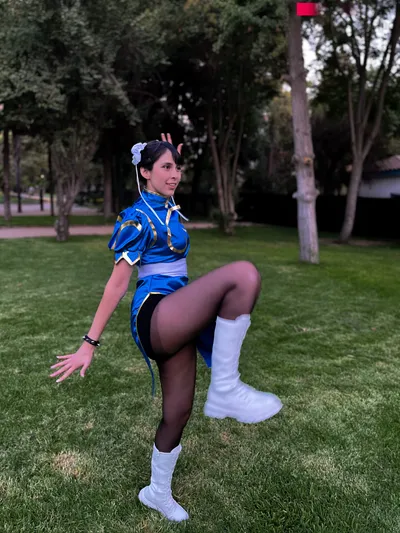 Rosicosplay - Chun Li nude cosplay leaked 6971