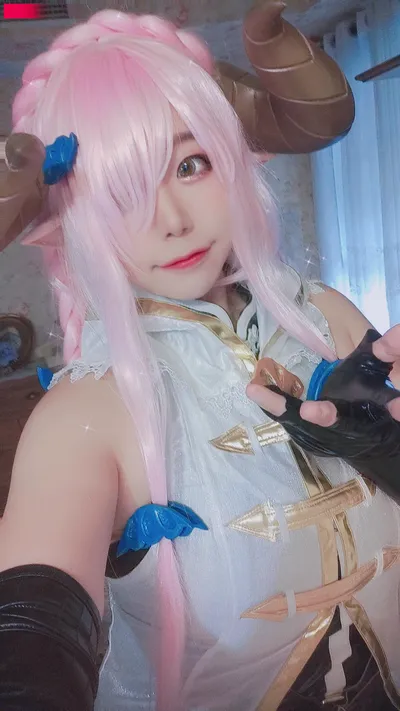 穆零Mu0 - 碧蓝幻想-娜露梅亚 nude cosplay leaked 12472