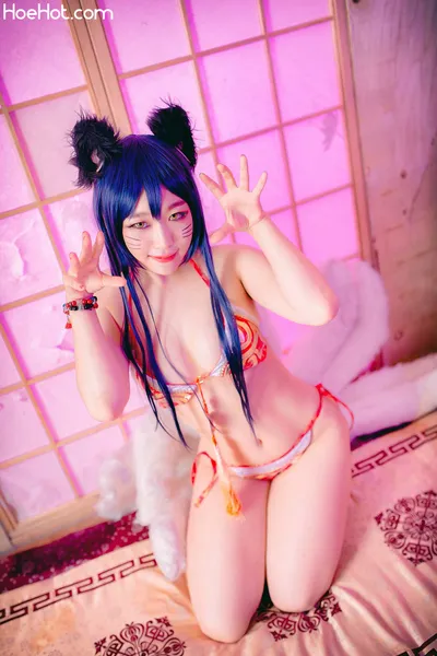 Akhee - Ahri Bikini nude cosplay leaked 147364