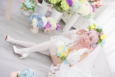 Bilibili - Super Sonico bride nude cosplay leaked 142009