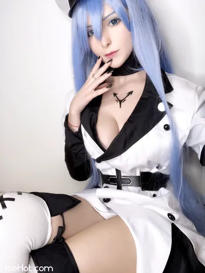 Nikachi  - Esdeath nude cosplay leaked 606004