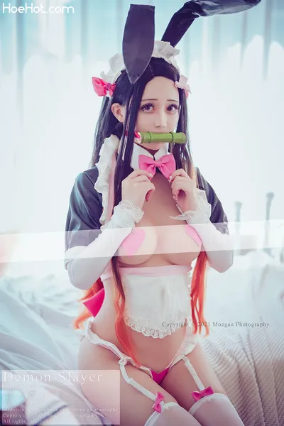 [Okita Rinka] Kamado Nezuko, bunny maid ver. (Kimetsu no Yaiba) nude cosplay leaked 603913