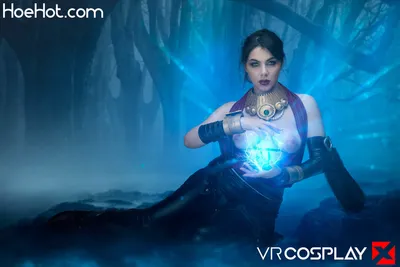 VRCosplayX Valentina Nappi - Dragon Age: Morrigan A XXX Parody nude cosplay leaked 446353