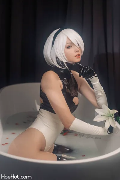 Shirogane Sama - Shiny Latex 2B nude cosplay leaked 612559