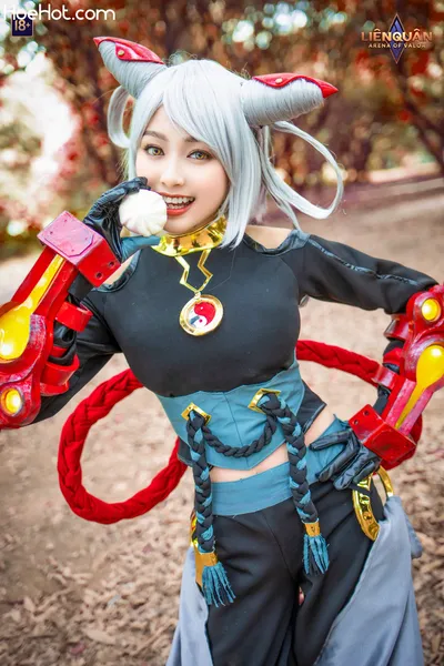 Arena of Valor Cosplay Qi nude cosplay leaked 96046