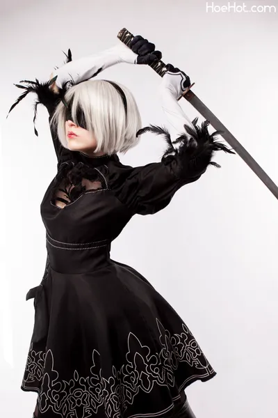 Olyashaa - 2B nude cosplay leaked 314786