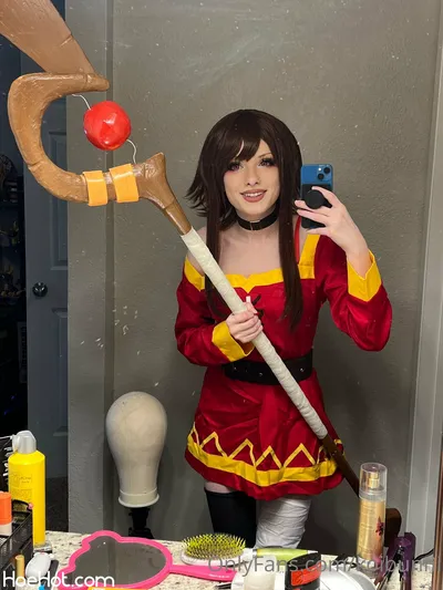 [Bunni Lynn] Megumin nude cosplay leaked 331309