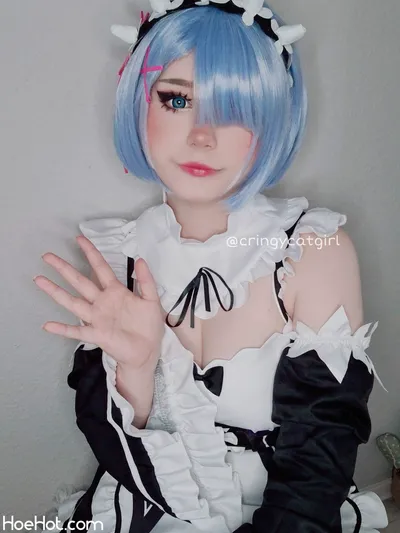 Cringy catgirl - Rem nude cosplay leaked 337256