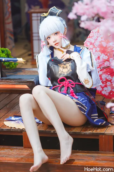 桜桃喵 - 神里绫华 nude cosplay leaked 425638