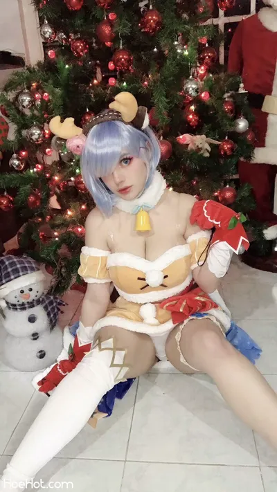 Punk Macarroni - Reindeer Rem nude cosplay leaked 463304