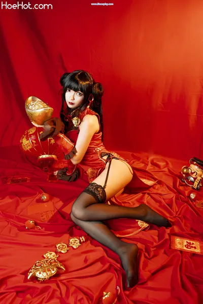 [妍子坚不可摧] 狂三新年 Tokisaki Kurumi Happy New Year nude cosplay leaked 78548