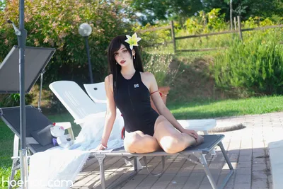 Himeecosplay - Tifa Swimsuit nude cosplay leaked 170087