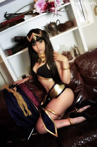 Shermie - Tharja nude cosplay leaked 483560