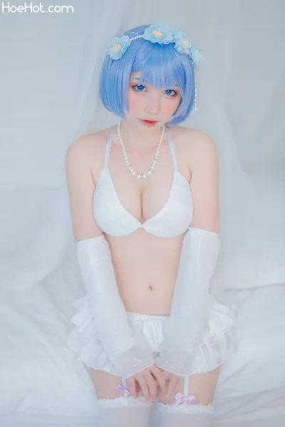 Lightcos - Wedding Dress Rem nude cosplay leaked 324972