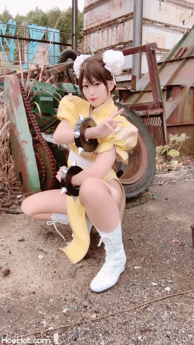 [艶兎] 春麗のロケレポ( ˙꒳​˙ᐢ ) nude cosplay leaked 369938