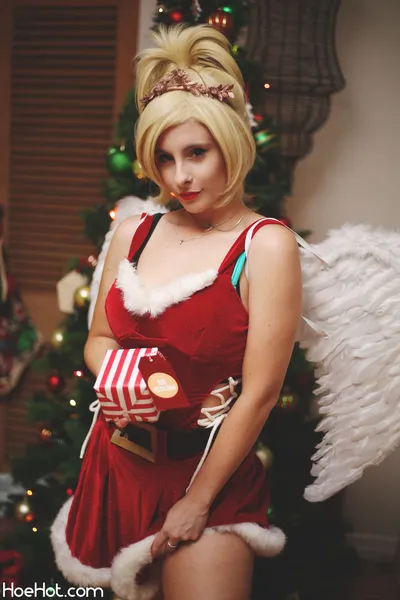 SABER - Christmas Mercy nude cosplay leaked 535836