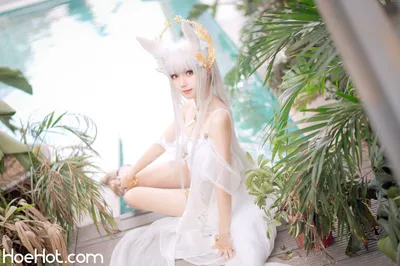 【花柒Hana】NO.06 白金泳装 nude cosplay leaked 613928