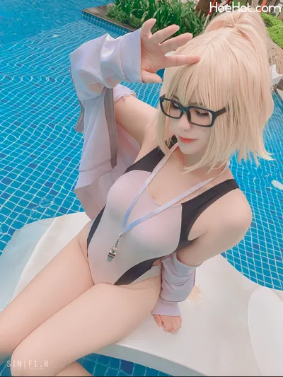 Pyoncos - Jeanne d’Arc Swiming nude cosplay leaked 87922